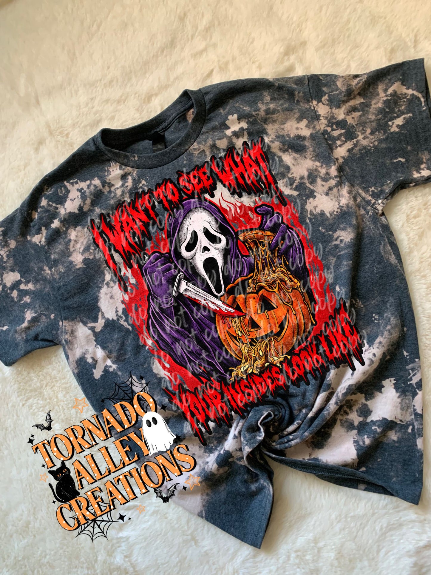 Insides Look Like Bleached Tee
