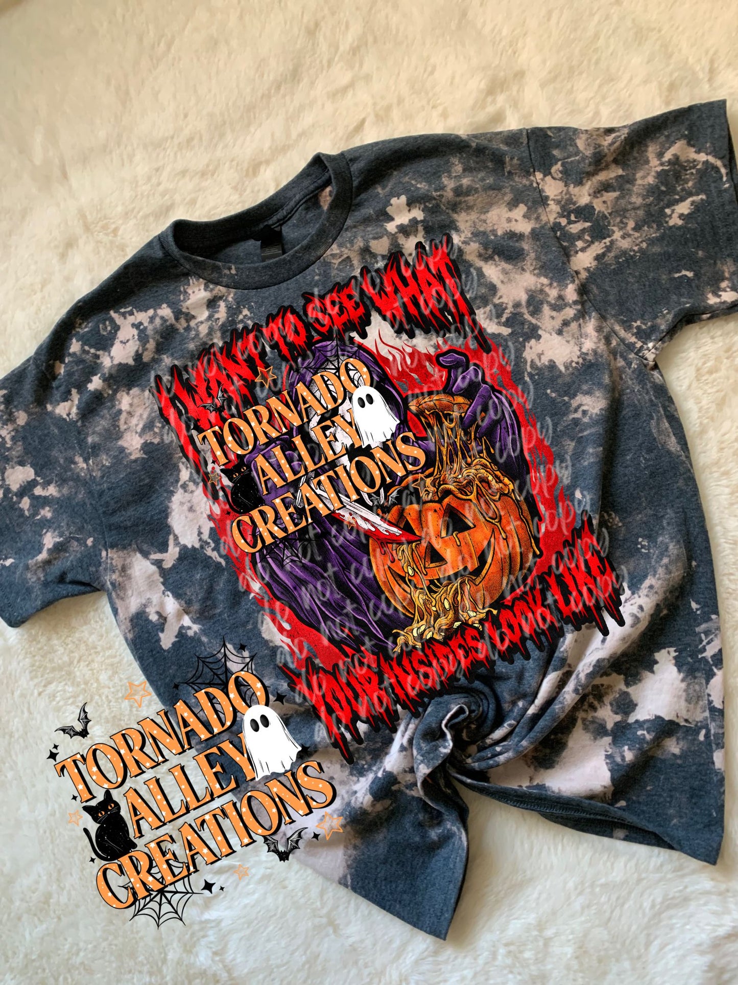 Insides Look Like Bleached Tee