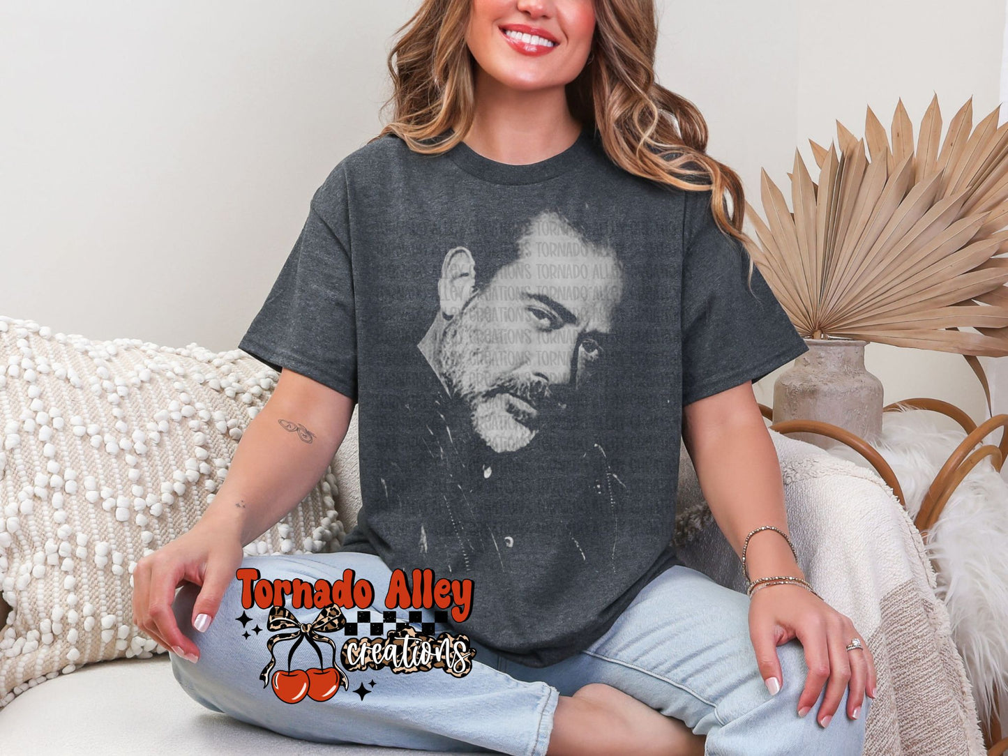 Vintage N Zombie Half-Tone Tee