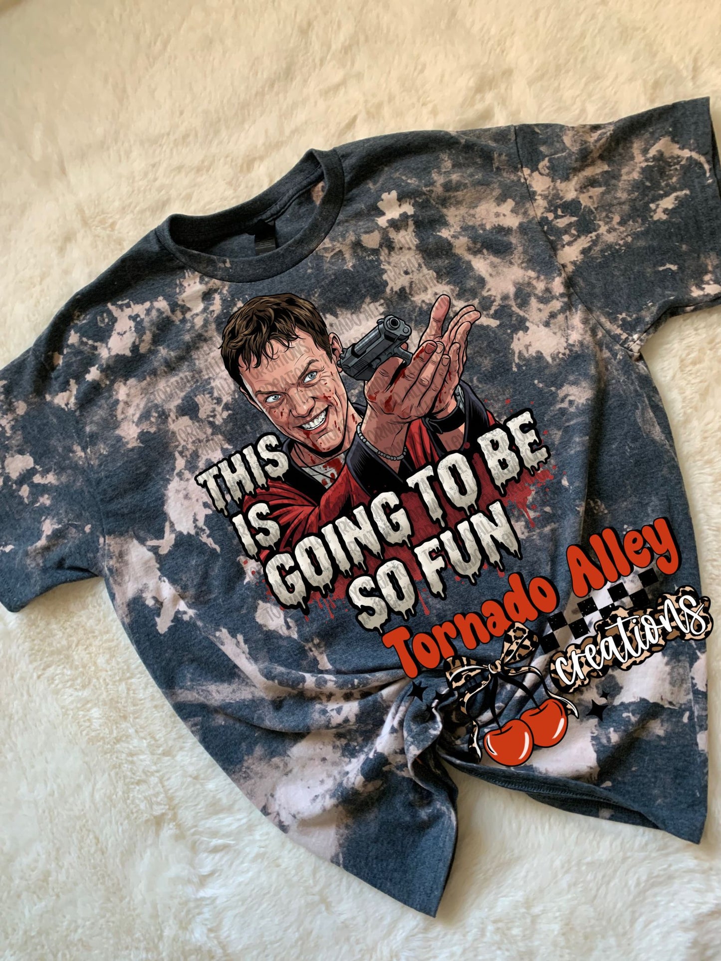 Going To Be Fun Bleached Tee