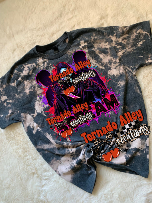 Retro Slasher Bleached Tee