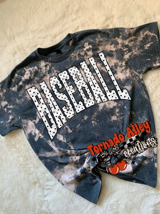 Baseball Bleached Tee