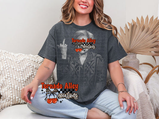 Retro Sassy Half-Tone Tee