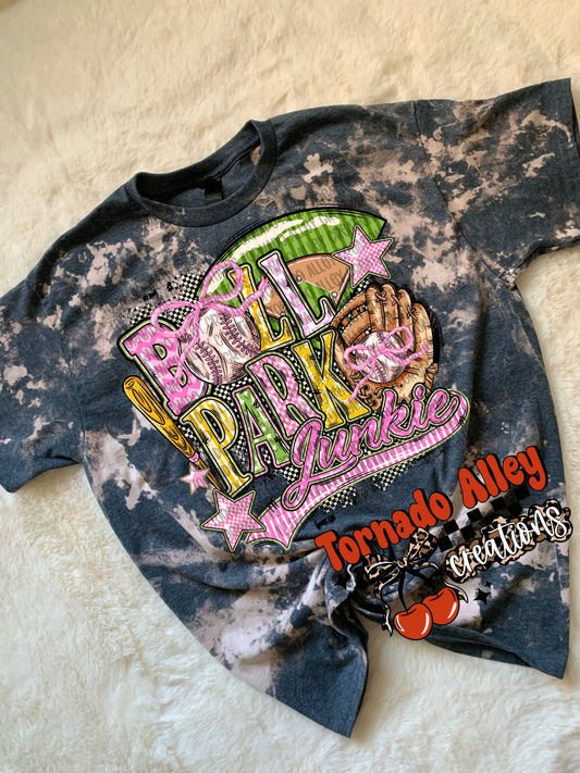 Ball Park Baseball Bleached Tee