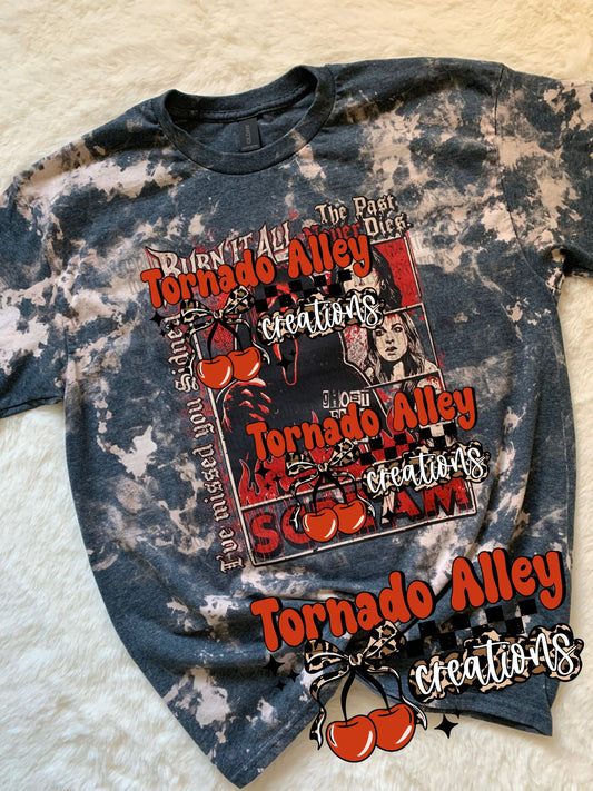 The Past Never Dies Bleached Tee