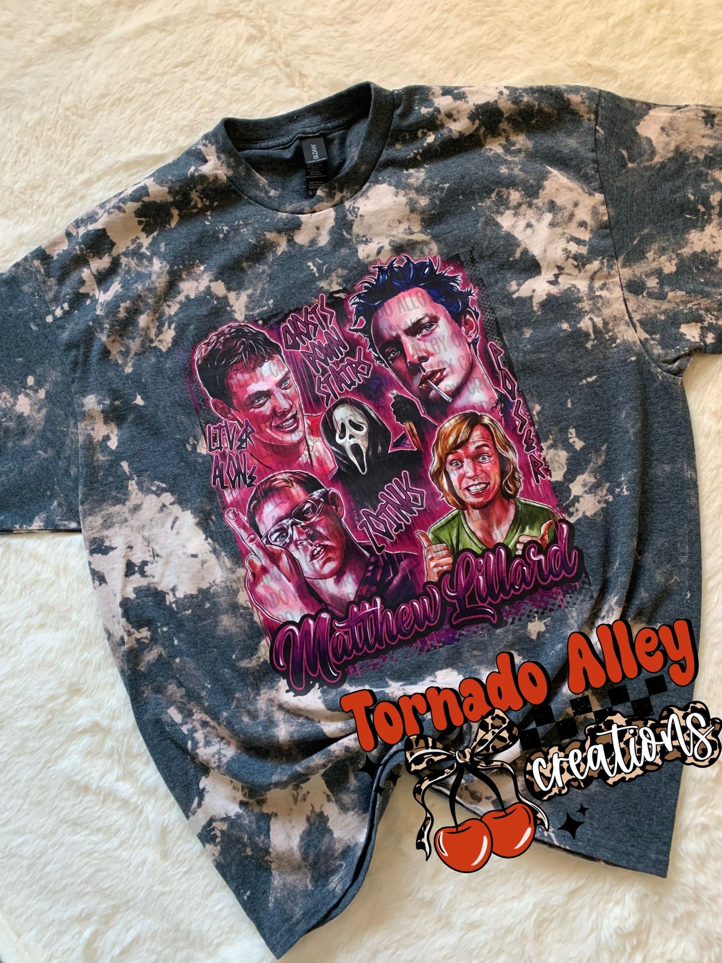 Matthew Bleached Tee