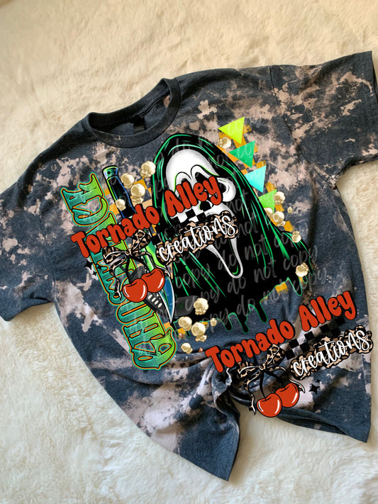 Neon Slasher Bleached Tee