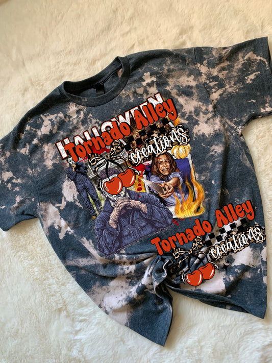 Spooky Slasher Bleached Tee