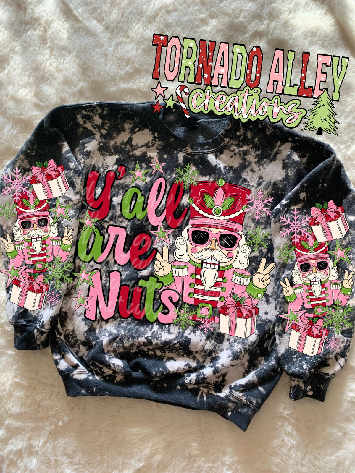 Yall Are Nuts Crewneck