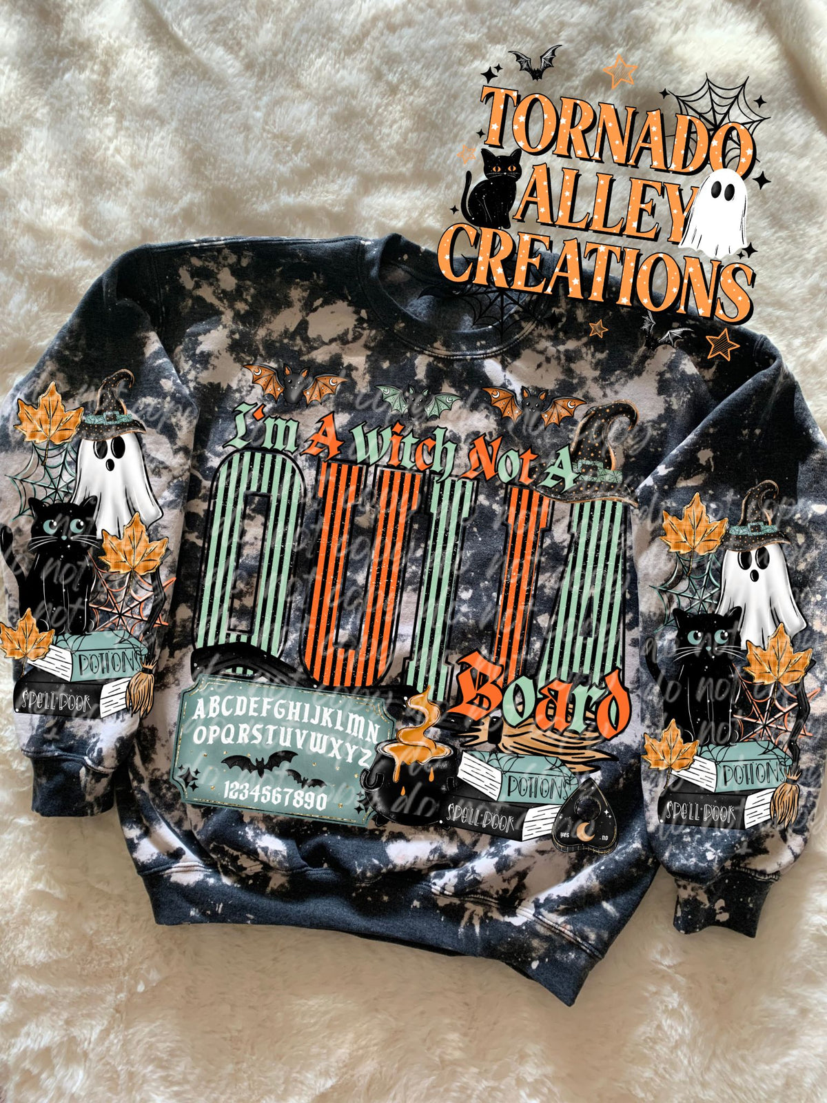 Witch Not a Ouija Board Crewneck