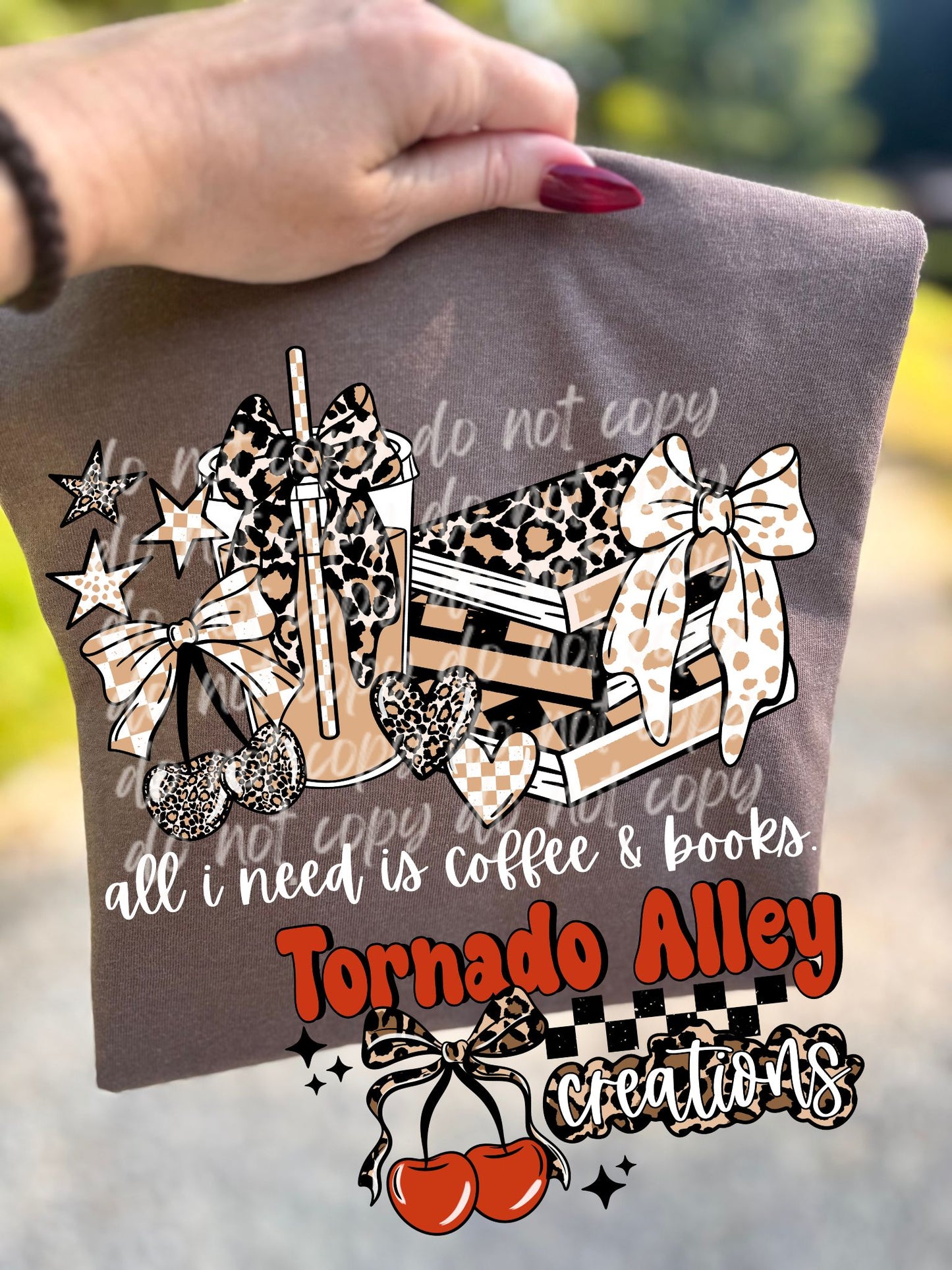 Coffee and Books Tee