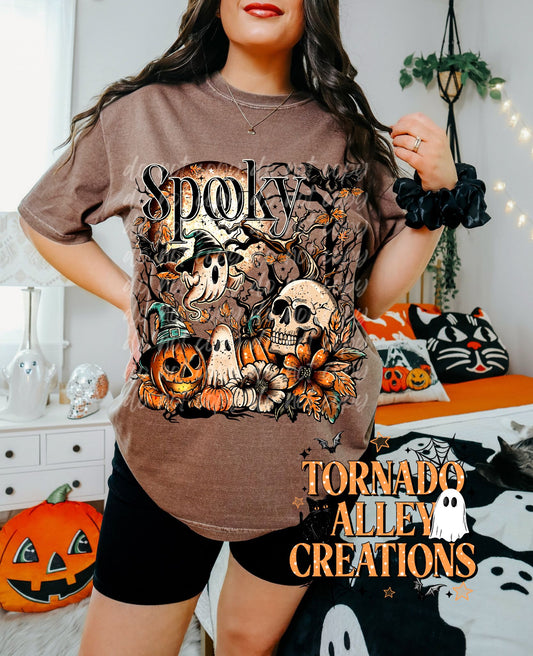 Spooky Vintage Halloween Tee