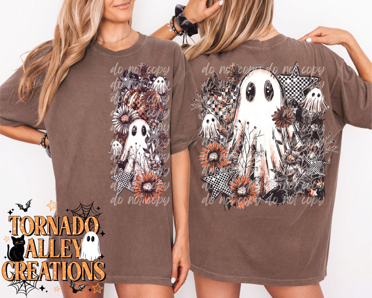 Floral Ghost Tee