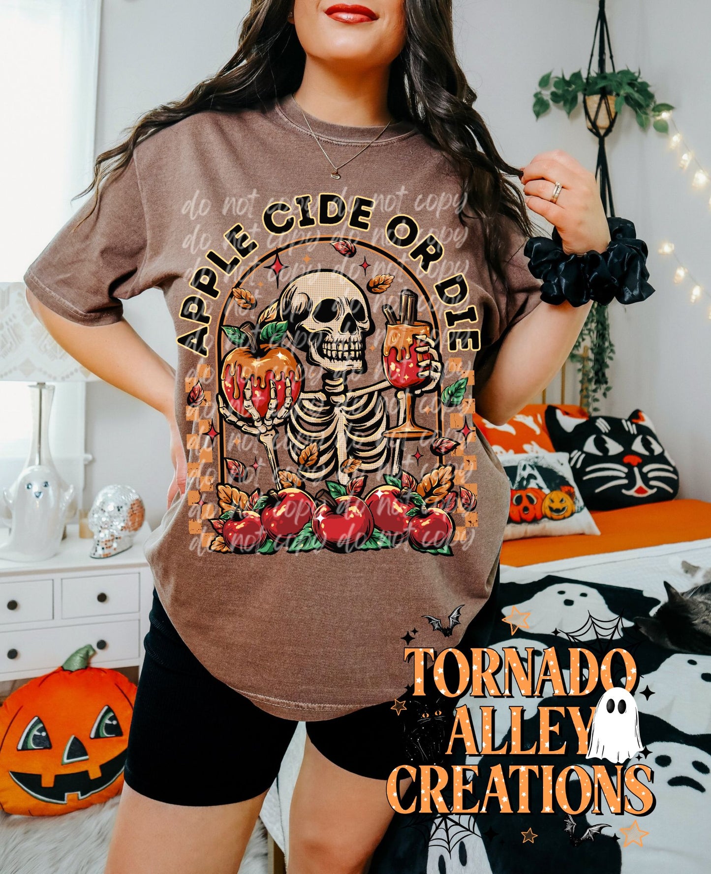 Apple Cider Skelly Tee