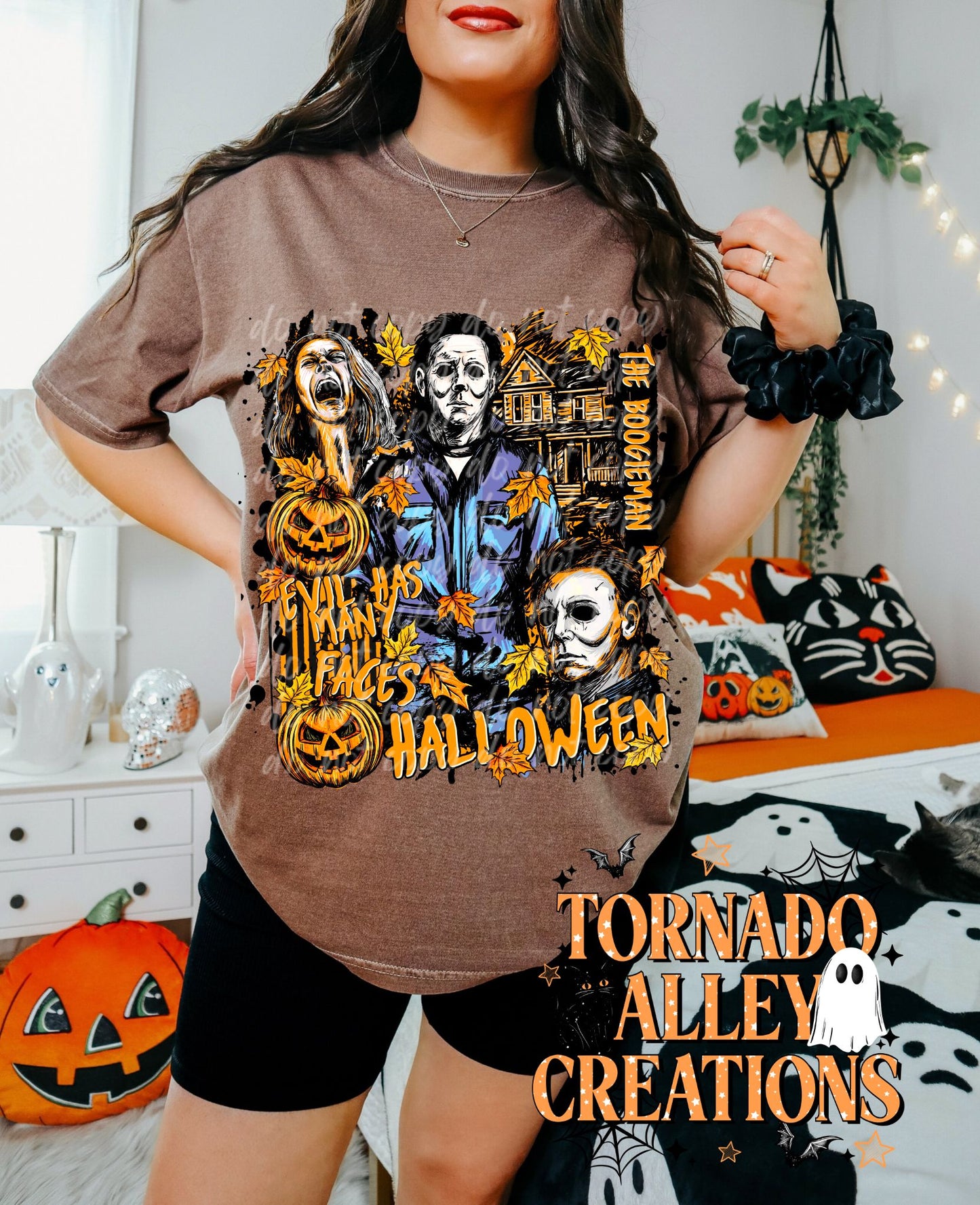 Evil Has Many Faces Tee