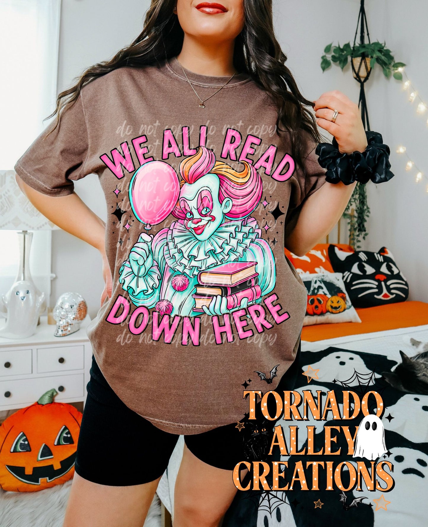 All Read Down Here Tee