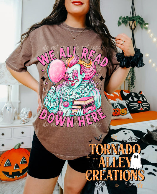 All Read Down Here Tee