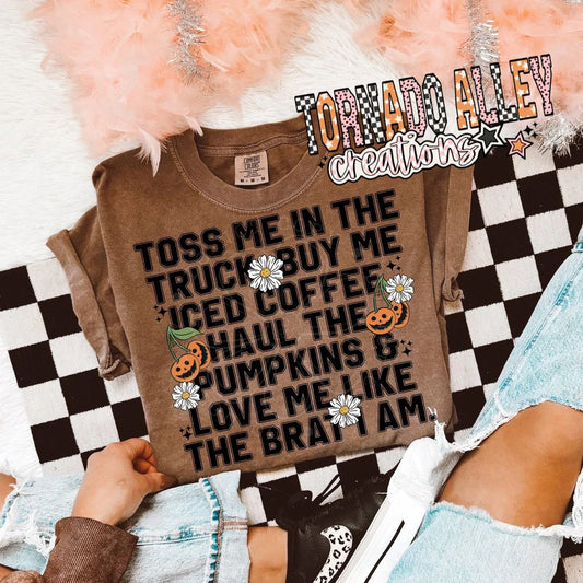 Toss Me In The Truck Tee