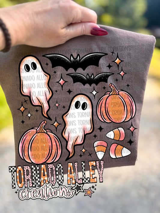 Spooky Retro Ghost Tee