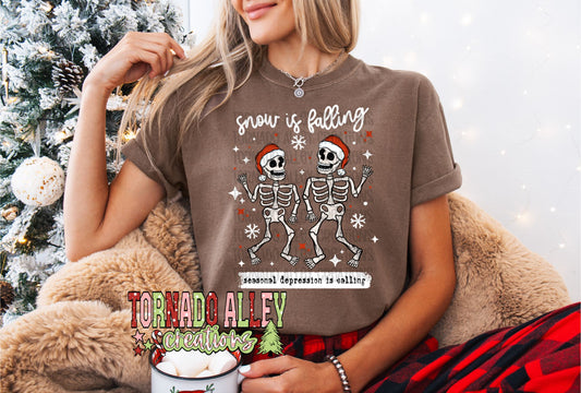 Snow is Falling Tee