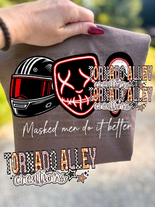 Masked Men Do It Better Tee