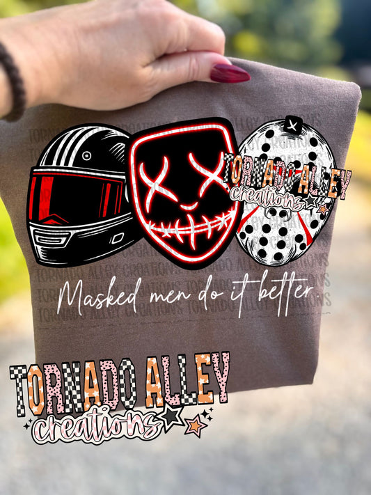 Masked Men Do It Better Tee