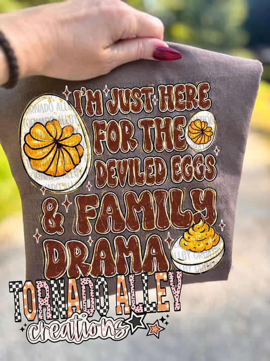 The Deviled Eggs and Family Drama Tee
