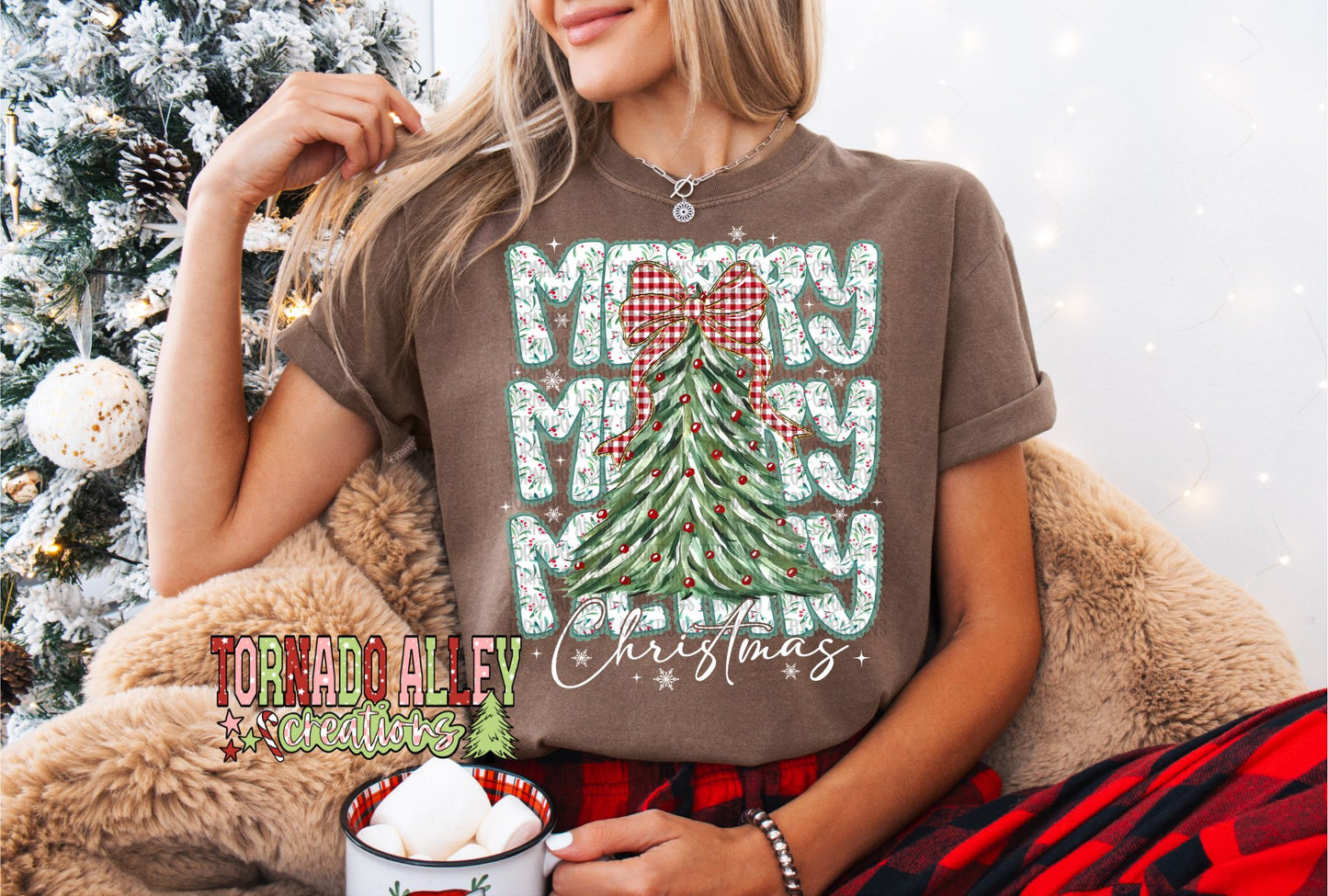 Merry Merry Merry Christmas Tee