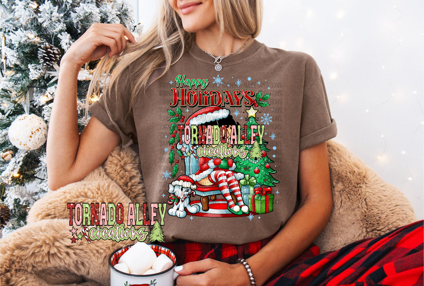 Cute Happy Holidays Tee