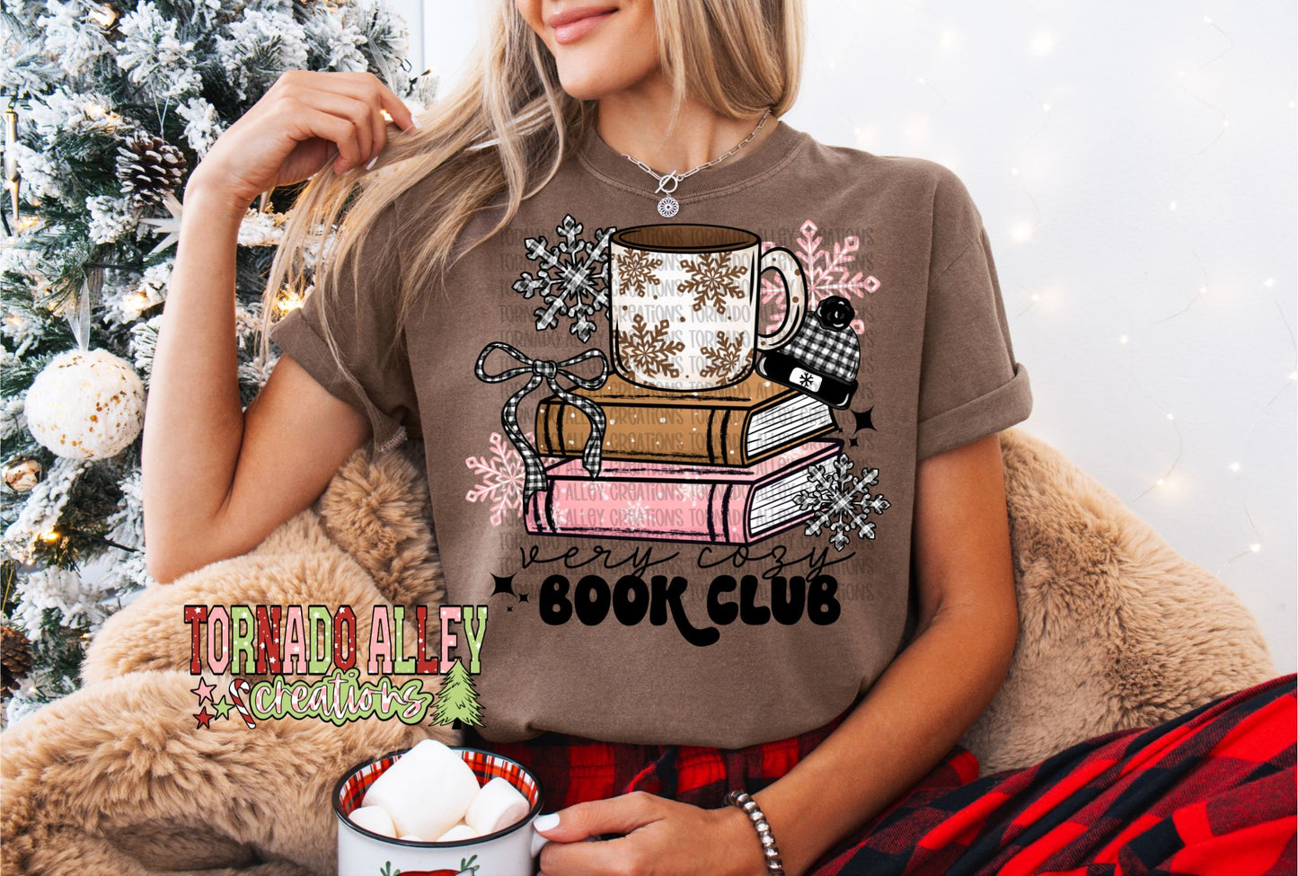 Very Cozy Book Club Tee