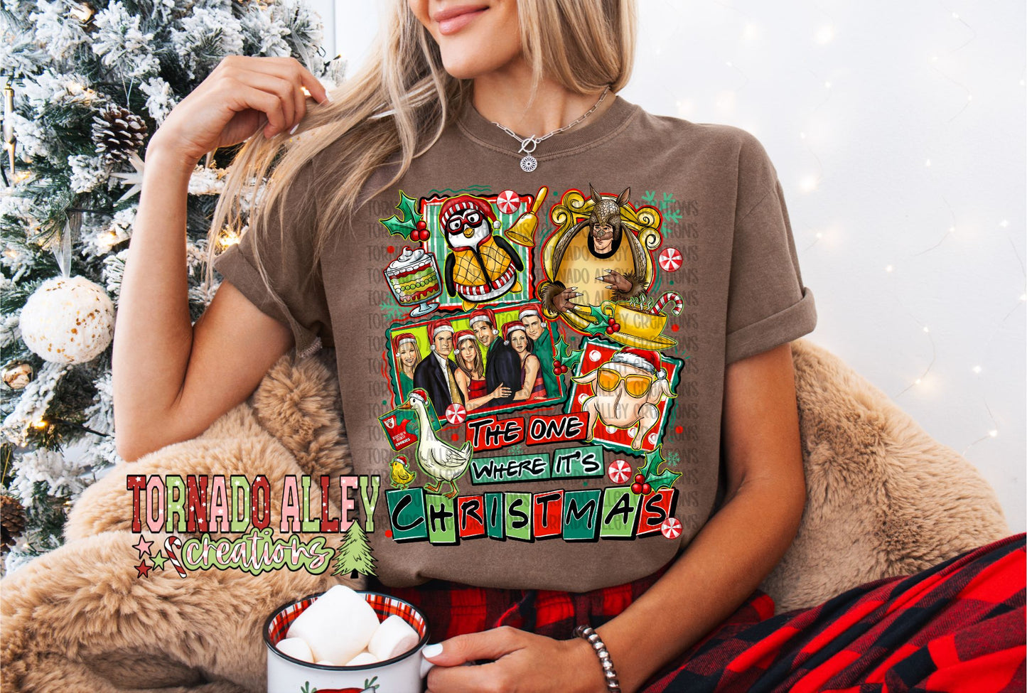 The One Where It's Christmas Tee