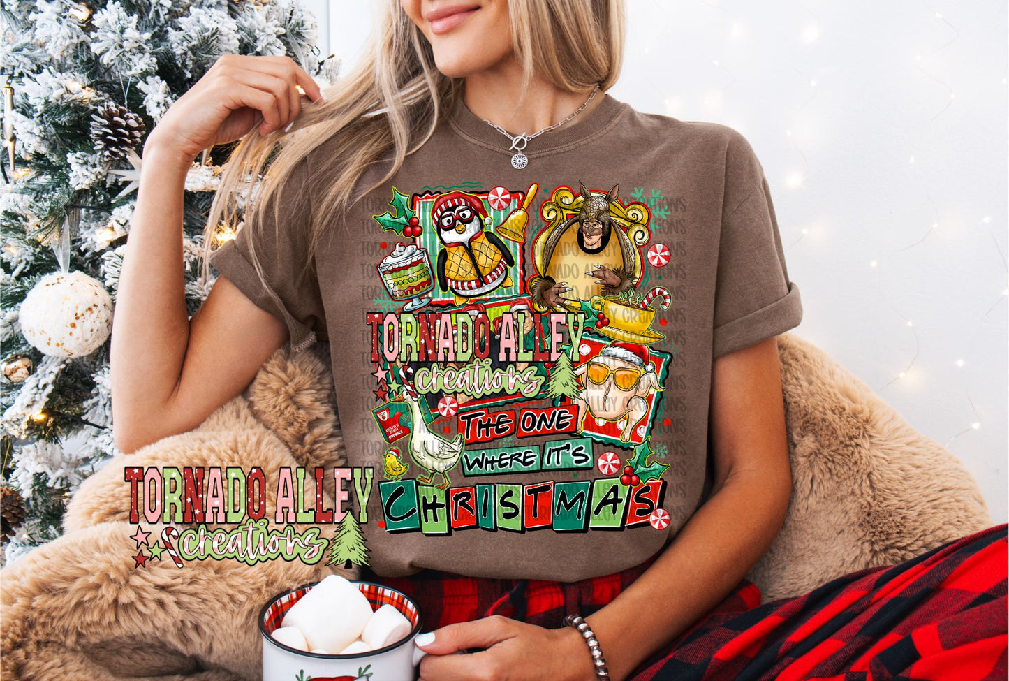 The One Where It's Christmas Tee