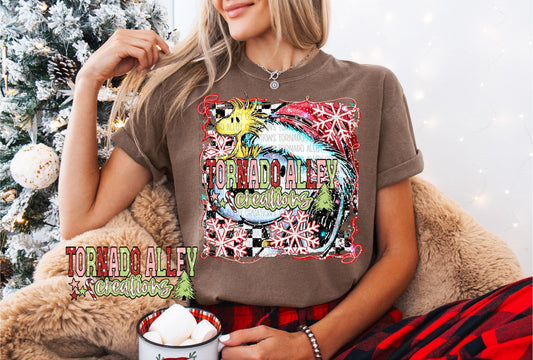 Brushstroke Classic Christmas Tee
