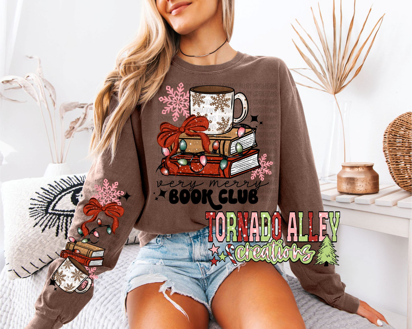Very Merry Book Club Long Sleeve
