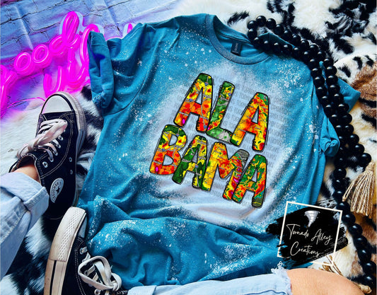 Alabama Storm Map Tee
