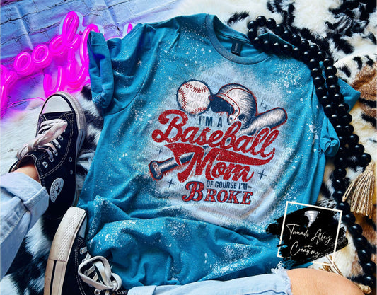 Baseball Mom Tee