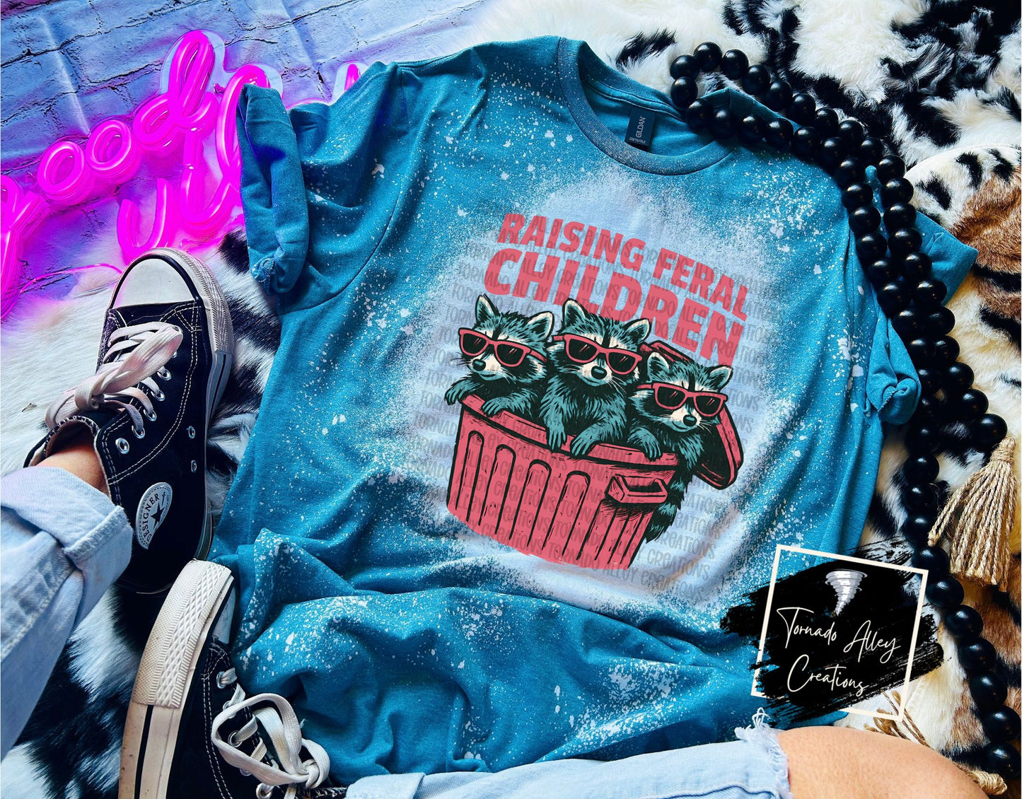 Raising Feral Children Tee