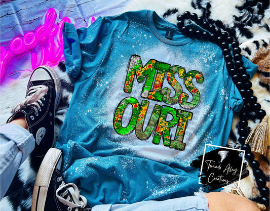Missouri Storm Map Tee