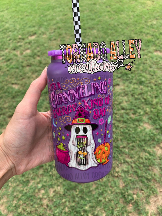 Channeling Energy 16oz Stainless Steel Can
