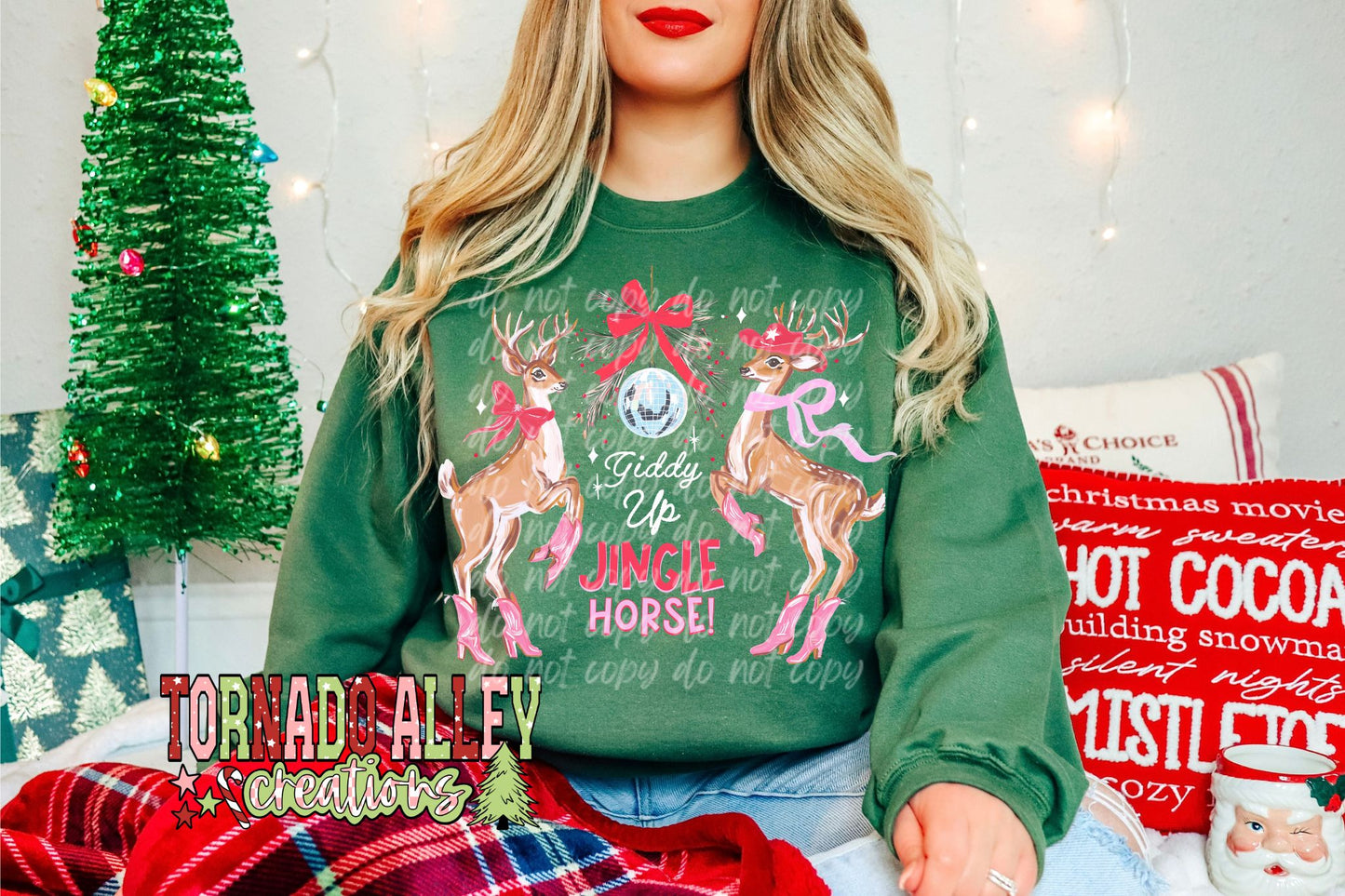 Jingle Horse Crewneck