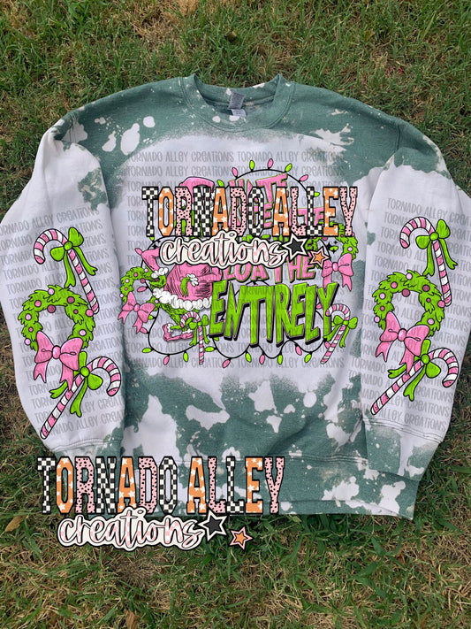 Funny Green Guy Crewneck