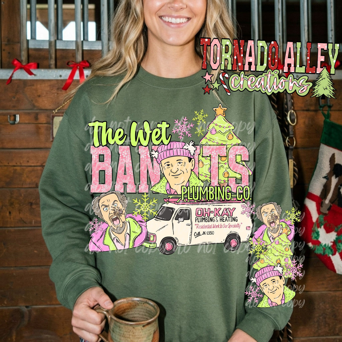 Plumbing Christmas Crewneck