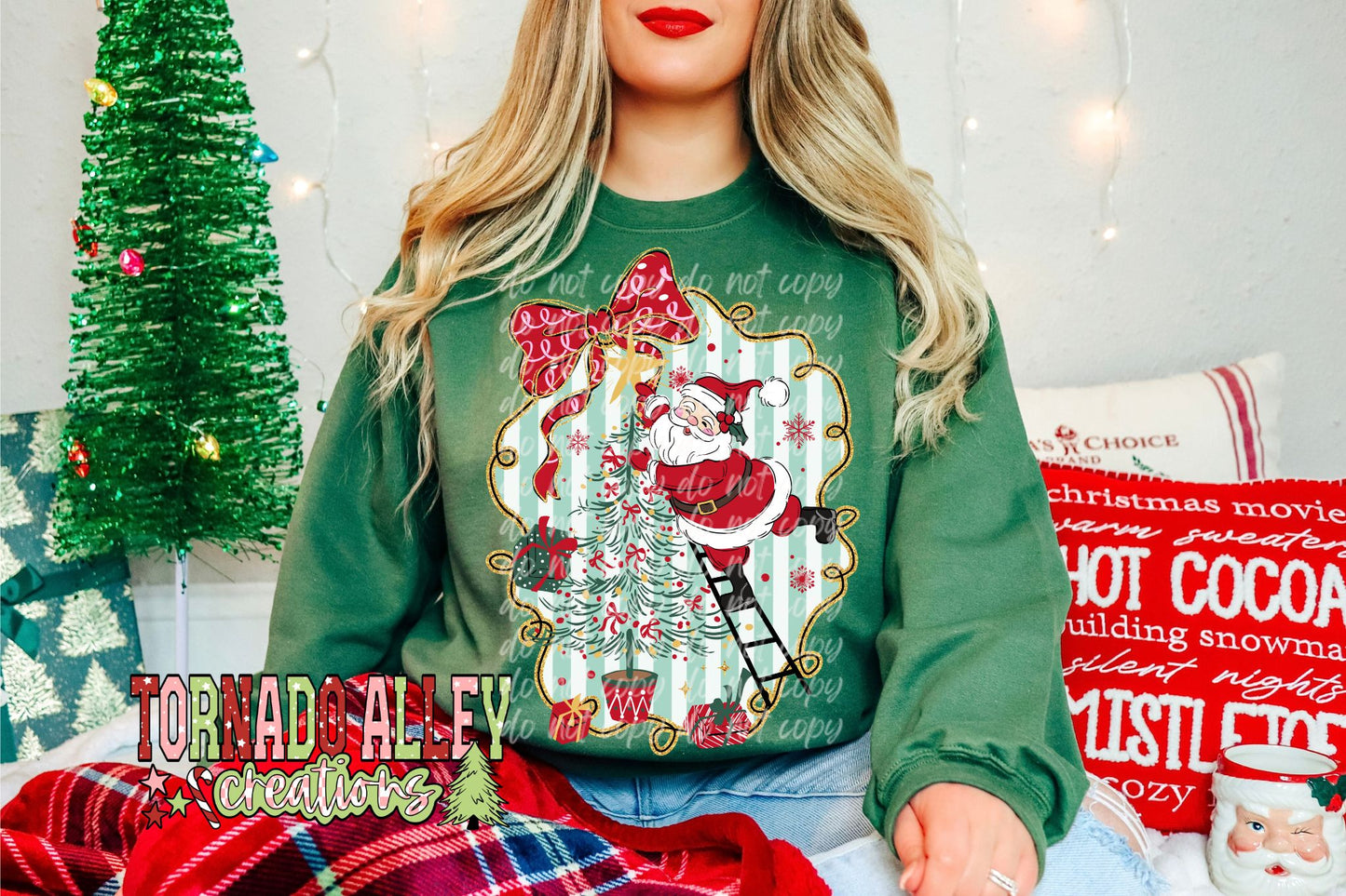 Retro Santa Crewneck