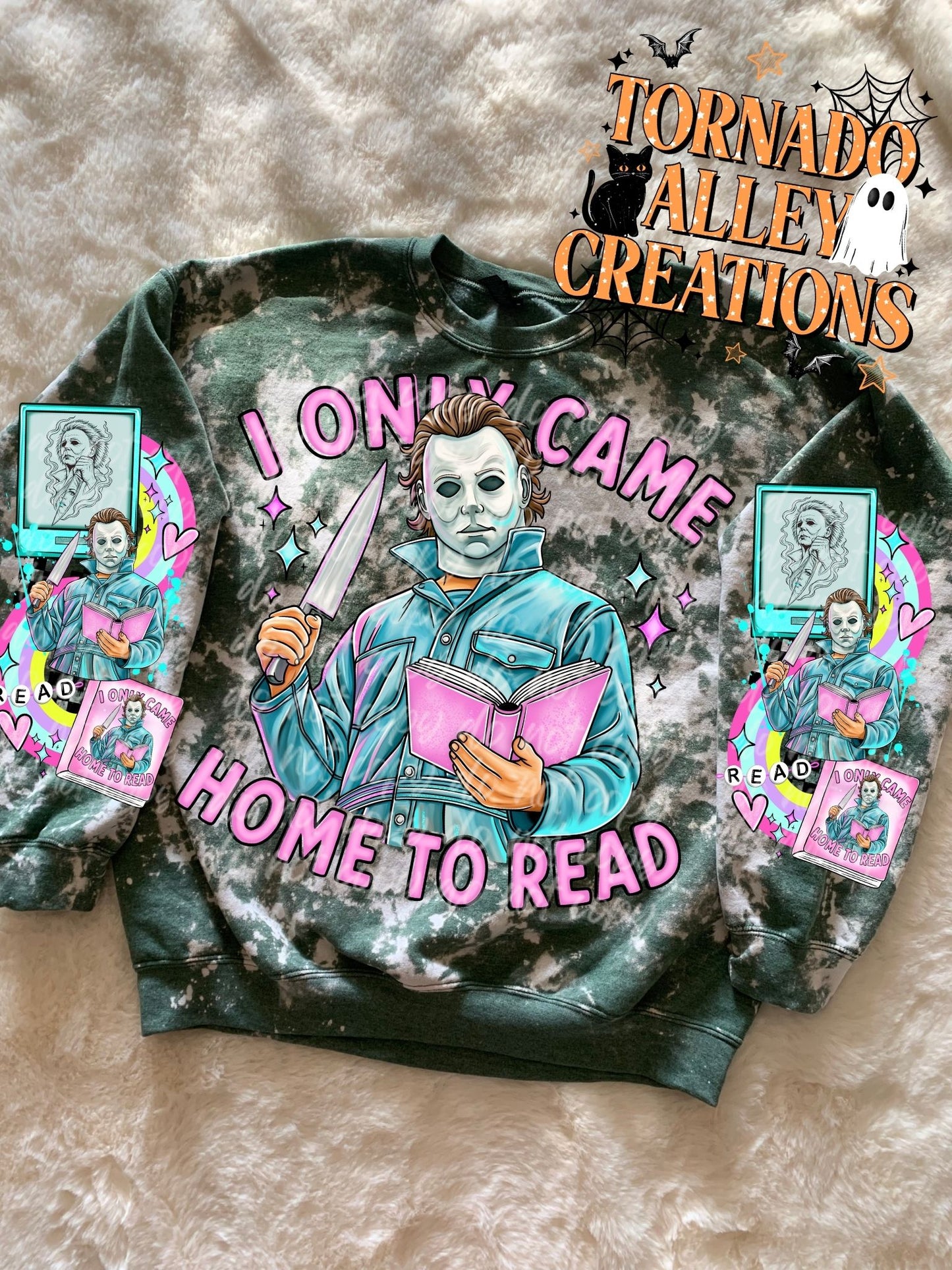 Only Came Home to Read Crewneck