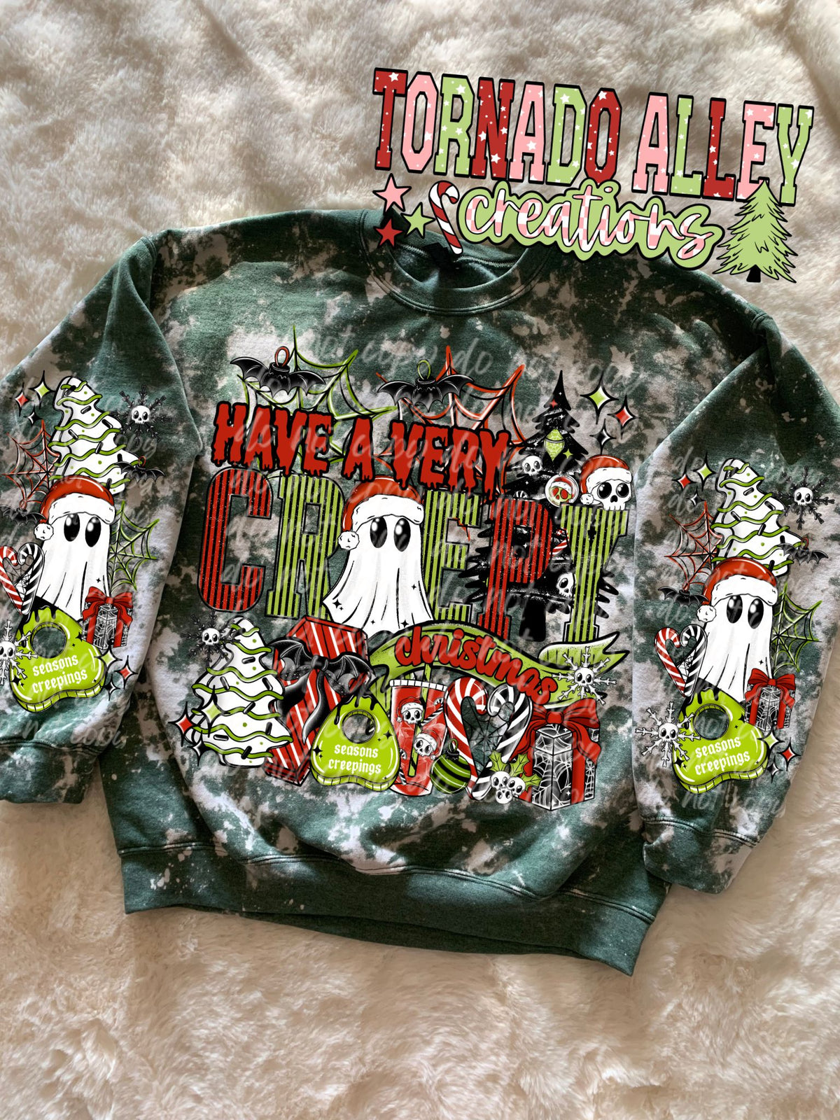 Creepy Christmas Crewneck