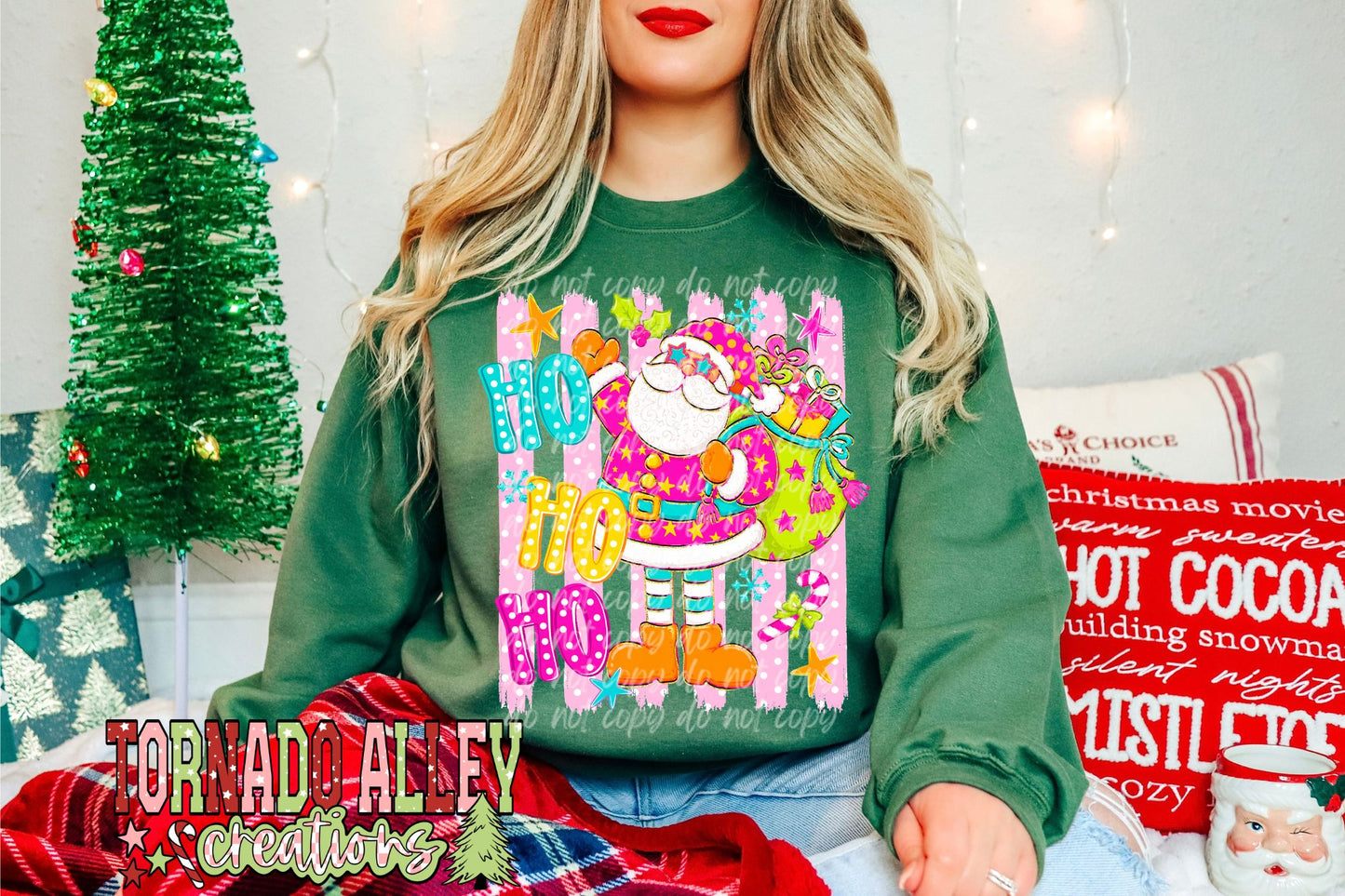 Ho Ho Ho Santa Crewneck