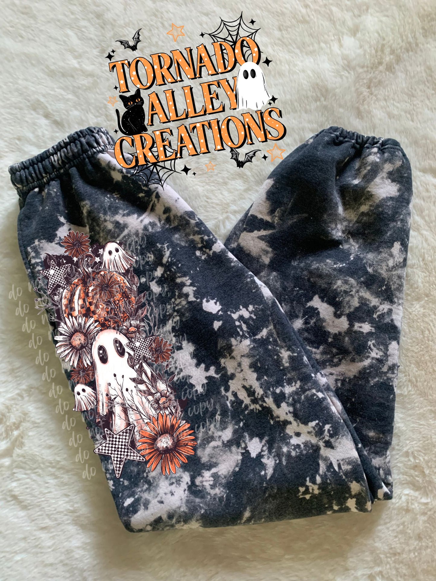 Floral Ghost Sweatpants