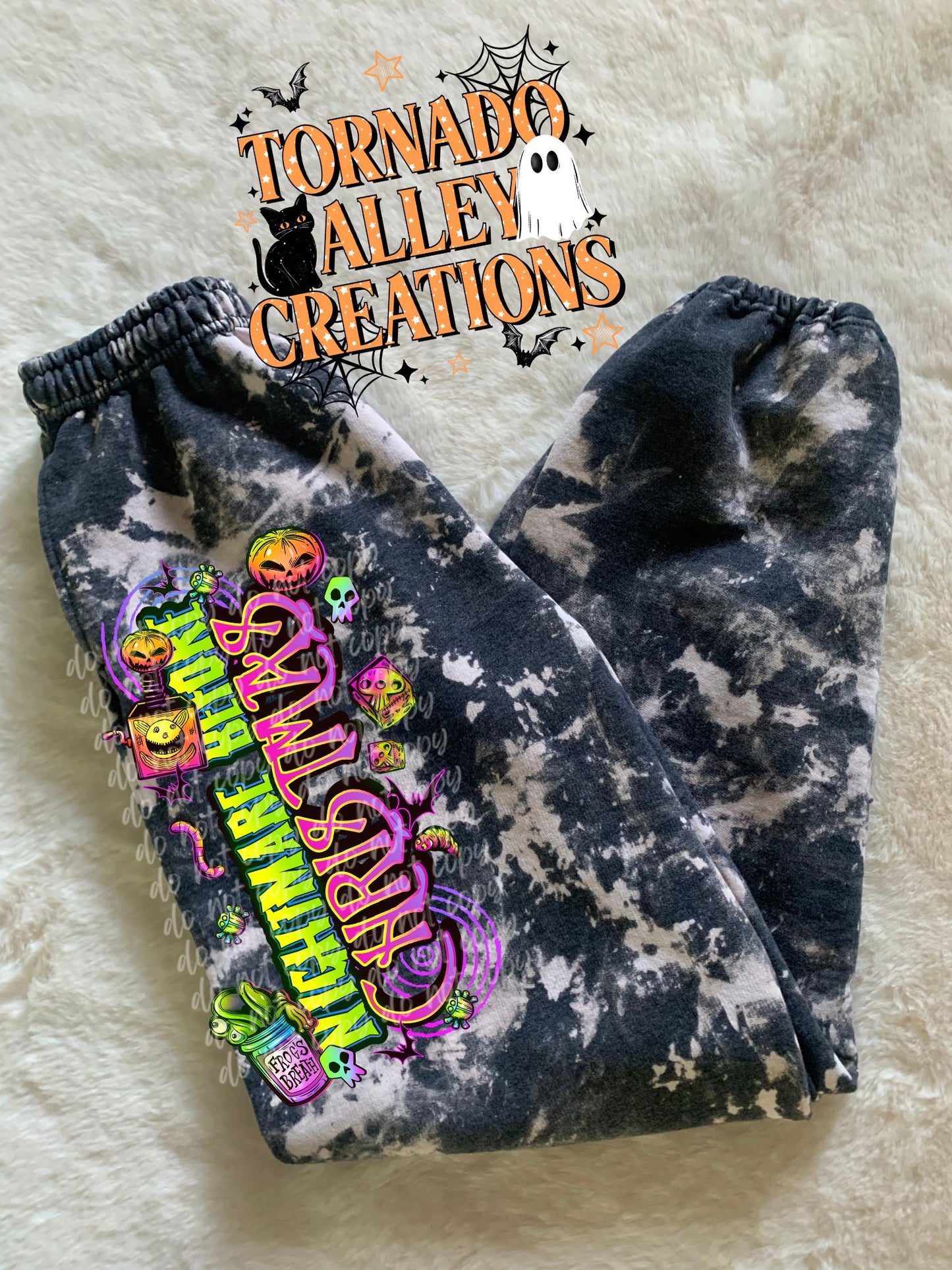 Neon Spooky Nightmare Sweatpants