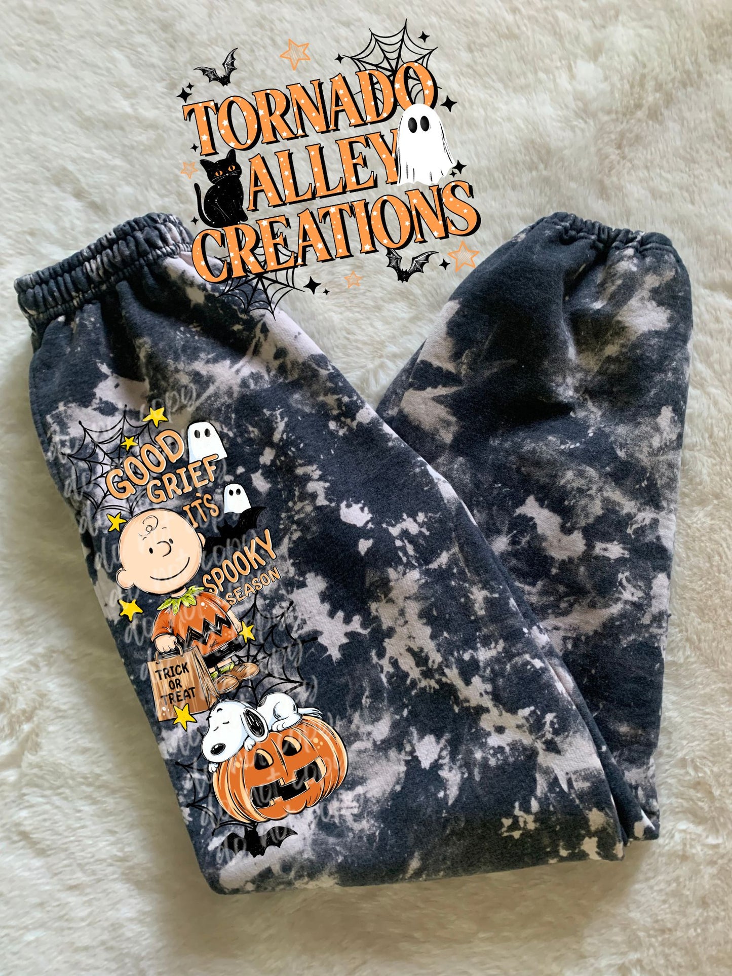 Good Grief It's Spooky Season Sweatpants