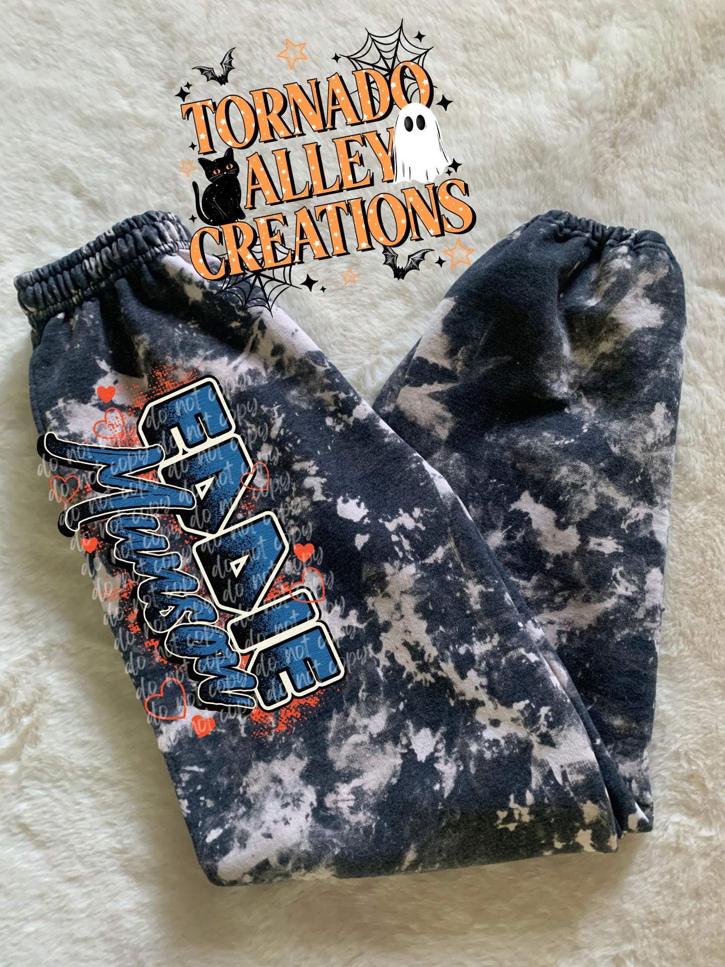 Spooky Bat Guy Sweatpants